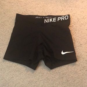 Nike pros/XS/black